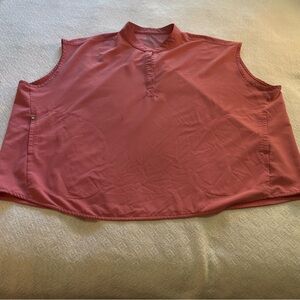 Figs Sleeveless‎ pink Shirt Size 5 XL